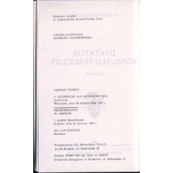 Dyktator Romuald Traugutt
