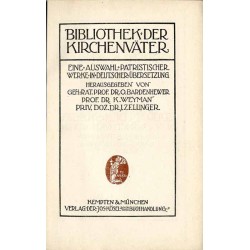 Bibliothek der Kirchenväter. Eine Auswahl Patristischer Werke in deutscher übersetzung. Reihe 1. B. 37: Ephräm der Syrer. Ausgew