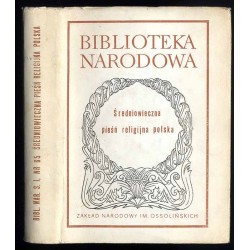 Średniowieczna pieśń religijna polska