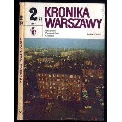 Kronika Warszawy. 1987. Nr 2/70