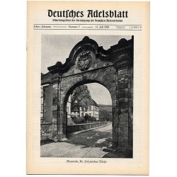 Deutsches Adelsblatt. 8. Jahrgang (1969). Nr 7 (15 VII 1969) [Bisperode, Kr. Holzminden / Weser]