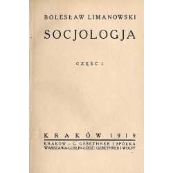 Socjologia. 2cz. w 1 voluminie