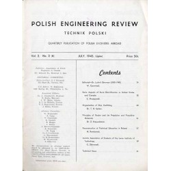 Polish Engineering Review  Technik Polski. Official organ of the Association of Polish Engineers in Canada. Vol. 2 (1945). Nr 2