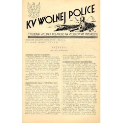 Ku Wolnej Polsce. Tygodnik Wojska Polskiego na Środkowym Wschodzie. Codzienny biuletyn informacyjny. 1942. Nr 32-B (10 marca 194