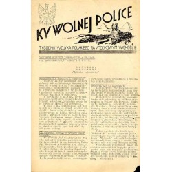 Ku Wolnej Polsce. Tygodnik Wojska Polskiego na Środkowym Wschodzie. Codzienny biuletyn informacyjny. 1942. Nr 31-B (9 marca 1942