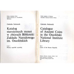 Katalog starożytnych monet w zbiorach Biblioteki Zakładu Narodowego im. Ossolińskich. 4vol