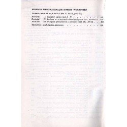 Kodeks wykroczeń. Komentarz. Według stanu prawnego na dzień 1.VIII.1974 r
