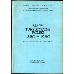 Mapy turystyczne Polski, 1850-1980. Wykaz chronologiczno-regionalny