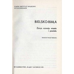 Bielsko-Biała. Zarys rozwoju miasta i powiatu