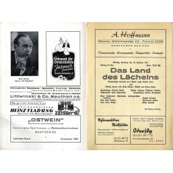 Programmblätter des Oberschlesischen Landestheaters. Oberschlesiches Landestheater Beuthen. Spielzeit 1940/41.  Heft 11 (19. Feb