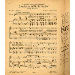 "Mondnacht in Rio de Janerio." Tango-Serenata