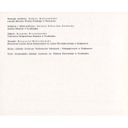 Broń palna iglicowa w zbiorach Muzeum w Grudziądzu. Katalog wystawy, październik-grudzień 1985 Grudziądz