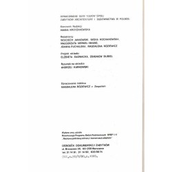 Zabytki architektury i budownictwa w Polsce. Indeks architektów 1. Województwa bialskopodlaskie, częstochowskie, łomżyńskie, łód