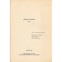 Studia Polonijne. T.1 (1976)