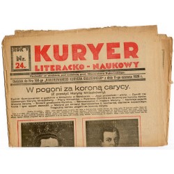 Kuryer Literacko-Naukowy. R.5 (1928). Nr 24 (11 czerwca 1928). Bezpłatny dodatek do Nru 160-go "Ilustrowanego Kuryera Codzienneg