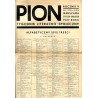Pion. Tygodnik literacko-społeczny. R.5 (1937). Nr 1(170) - 52 (221) [spis treści]
