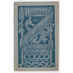 Anleitung zu Flachschnittarbeiten. Ausgründungsarbeit