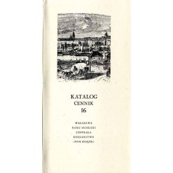 Antykwaryczny katalog-cennik. 16, Varsoviana II