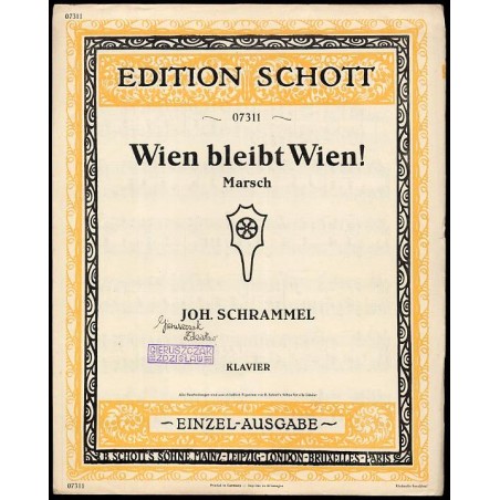 Wien bleibt Wien! Marsch
