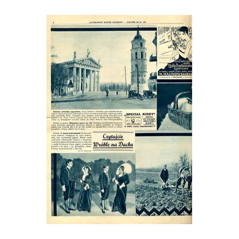 Ilustrowany Kurier Codzienny. Bezpłatny dodatek tygodniowy "Ilustrowanego Kuriera Codziennego" nr 106. R.8 (1932). Nr 17 (368) (