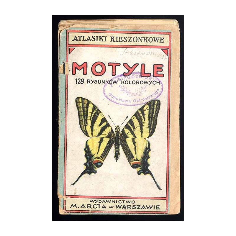 Motyle. 129 rysunków kolorowych