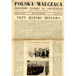 Polska Walcząca - Żołnierz polski na obczyźnie. Fighting Poland. Weekly for the Polish Forces. R.3 (1941). Nr 50 (13 grudnia 194