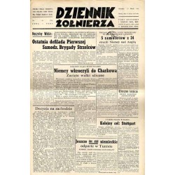 Dziennik Żołnierza. Polska prasa obozowa. Pismo żołnierzy 1. Korpusu Pancerno Mot. R.4 (1943). Nr 60 (795) (13 marca 1943)