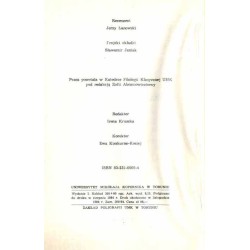 Studia z zakresu antyku
