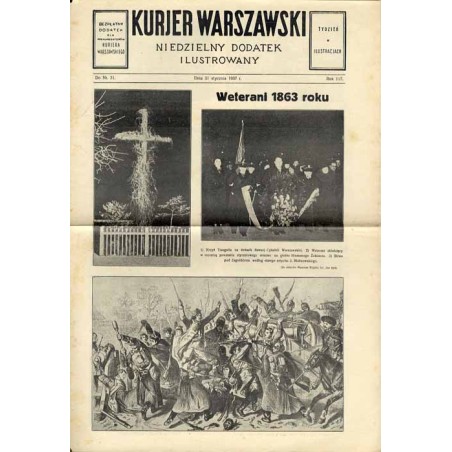 Kurjer Warszawski. Niedzielny dodatek ilustrowany. R.117 (1937). Nr 31 (31 stycznia 1937)