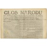 Głos Narodu. R.25 (1917). Nr 211 (7 września 1917). Wydanie poranne