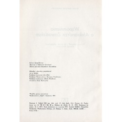 Wspomnienia o Aleksandrze Zawadzkim