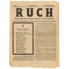 Ruch. Organ główny Polskiej Organizacji Narodowej. Nr 1 (22 X [1914])