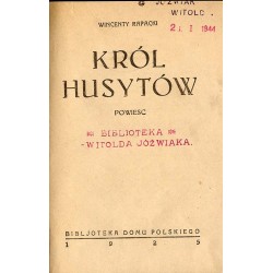 Król Husytów. Powieść