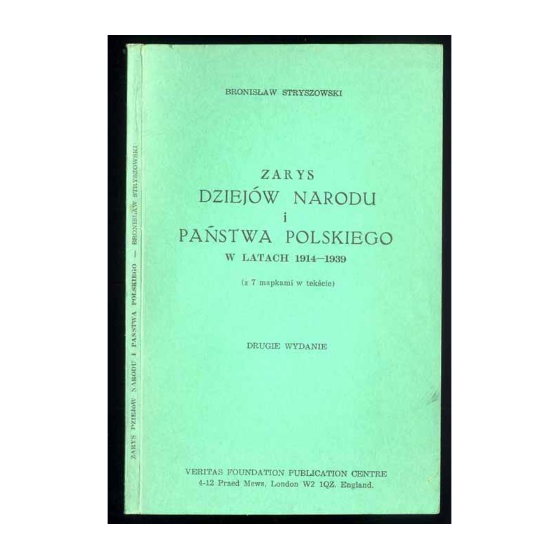 Zarys dziejów narodu i państwa polskiego w latach 1914-1939