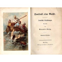 Tausend eine Nacht. Arabische Erzählungen. Band 17-20 w 1 vol