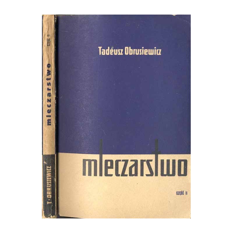 Mleczarstwo. Cz. 2
