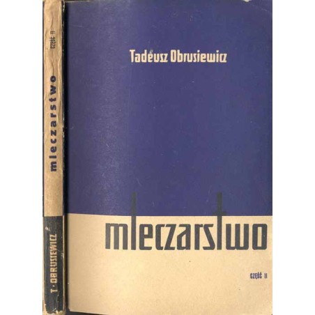 Mleczarstwo. Cz. 2