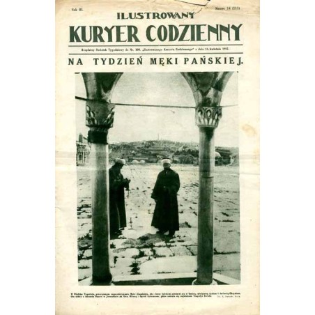 Ilustrowany Kurier Codzienny. Bezpłatny dodatek tygodniowy "Ilustrowanego Kuriera Codziennego" do nr 100. R.3 (1927). Nr 14 (115