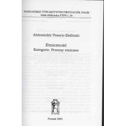 Etniczność. Kategorie. Procesy etniczne