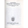 Katalog Biblioteki Narodowej w sześćdziesięciolecie serii 1919-1979