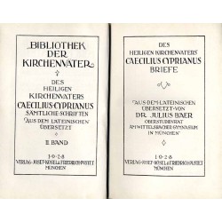 Bibliothek der Kirchenväter. Eine Auswahl Patristischer Werke in deutscher übersetzung. Reihe 1. B. 60:  Des heiligen Kirchenvat
