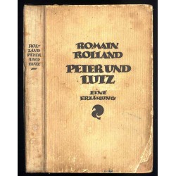 Peter und Lutz. Eine Erzählung mit sechzehn Holzschnitten von Frans Masereel