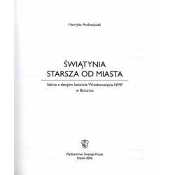 Świątynia starsza od miasta. Szkice z dziejów kościoła Wniebowzięcia NMP w Bytomiu