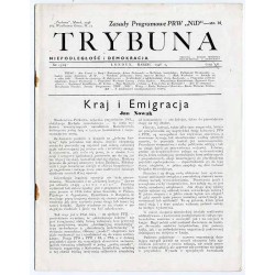 Trybuna. Niepodległość i Demokracja. 1948. Nr 13/14 (Marzec 1948)