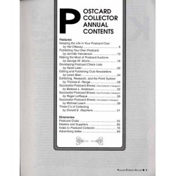 Postcard Collector Annual. Fourth Edition. A Standard Reference to the Organizational Aspects of the Postcards Hobby