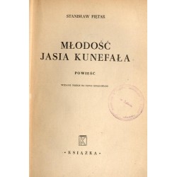Młodość Jasia Kunefała. Powieść