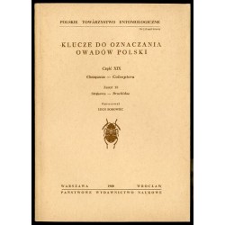 Klucze do oznaczania owadów Polski. Cz.19: Chrząszcze - Coleoptera. Z.93: Strąkowce - Bruchidae