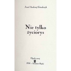 Nie tylko życiorys