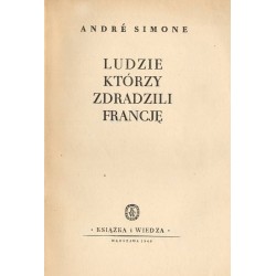 Ludzie, którzy zdradzili Francję