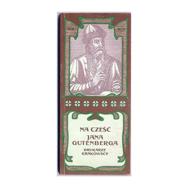 Na cześć Jana Gutenberga drukarze krakowscy